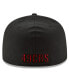 Фото #3 товара Men's Black San Francisco 49ers Team 59FIFTY Fitted Hat