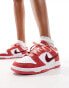 Фото #1 товара Nike Dunk SE low trainers in off white and pink red mix