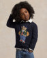 Toddler and Little Boys Polo Bear Crewneck Sweater