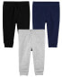 Baby 3-Pack Pull-On Pants Set 3M