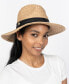 Фото #3 товара Straw Panama Hat with Ribbon Trim