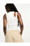 Beyaz Nike Sportswear Essential High Cut Hips Beyaz Kadın Çıtçıtlı Body