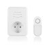 Фото #1 товара Byron DBY-22315FR Wireless doorbell set B315 - White - 80 dB - Home - Office - IP44 - 6 pc(s) - Plastic