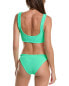 Hunza G 2Pc Juno Bikini Set Women's Green Os - фото #2