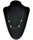 ფოტო #2 პროდუქტის Freshwater Pearl (8 - 8 1/2mm) Paperclip Link 18" Collar Necklace in 18k Gold-Plated Sterling Silver