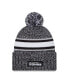 Фото #1 товара Men's Heather Black Green Bay Packers 2023 Inspire Change Cuffed Knit Hat With Pom