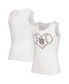 ფოტო #2 პროდუქტის Big Girls White San Diego Padres Team Tank Top