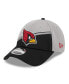 Фото #3 товара Men's Gray, Black Arizona Cardinals 2023 Sideline 9FORTY Adjustable Hat