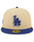Фото #4 товара Men's Cream, Royal Los Angeles Dodgers Illusion 59FIFTY Fitted Hat