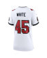 Фото #4 товара Women's Devin White White Tampa Bay Buccaneers Game Jersey