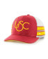 Men's Cardinal USC Trojans Straight Eight Adjustable Trucker Hat