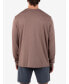 ფოტო #3 პროდუქტის Men's Everyday One and Only Solid Long Sleeve T-shirt