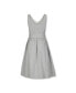 Фото #12 товара Women's A-Line Dress with Sash