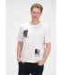 ფოტო #3 პროდუქტის Men's Modern Print Fitted Important T-shirt