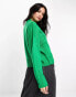 Фото #3 товара Brave Soul freedom crew neck jumper in green