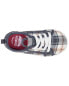 Toddler Plaid Canvas Sneakers 4
