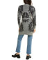 Фото #2 товара Lovestitch Lurex Intarsia Cardigan Women's