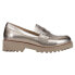 Фото #1 товара VANELi Zayna Metallic Slip On Loafers Womens Gold Flats Casual ZAYNA312363