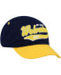 Фото #3 товара Infant Boys and Girls Navy, Maize Michigan Wolverines Old School Slouch Flex Hat