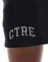 The Couture Club CTRE varsity shorts in black