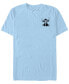 Фото #1 товара Men's Lilo Stitch Vintage-Like Lined Stitch Short Sleeve T-shirt