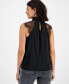 Фото #2 товара Women's Sleeveless Lace Detail Blouse, Created for Macy's