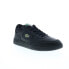 Фото #3 товара Lacoste Lineset 223 1 SMA Mens Black Leather Lifestyle Sneakers Shoes