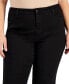 ფოტო #3 პროდუქტის Plus & Petite Plus Size Tummy-Control Bootcut Jeans, Created for Macy's