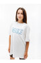 Фото #1 товара Sportswear Utility Graphic Kadın Beyaz T-Shirt FJ4931-121