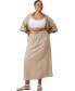 ფოტო #3 პროდუქტის Women's Haven Maxi Slip Skirt