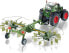 Siku 6782 2-Gyro Schwader-Trailer 1:32 Remote Controlled for Siku Control Vehicles with Towing Hitch, Metal/Plastic, Green