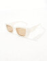 Фото #8 товара AIRE novae rectangle sunglasses in white marble