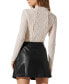 ფოტო #2 პროდუქტის Women's Colleen Mock-Neck Long-Sleeve Top