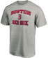 Фото #2 товара Men's Heathered Gray Boston Red Sox Heart Soul T-shirt