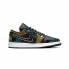Фото #2 товара Кроссовки Nike Air Jordan 1 Low Multicolor Snakeskin (2020) (Черный)