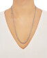 ფოტო #2 პროდუქტის Wheat Link 24" Chain Necklace (2-1/2mm) in 18k Gold-Plated Sterling Silver or Sterling Silver