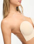 Фото #4 товара ASOS DESIGN backless strapless plunge bra with stick on wing in beige