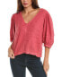 Velvet By Graham & Spencer Linen Top Women's Xs