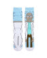 Men's Rick And Morty Rick Animigos Casual 360 Crew Socks for Men