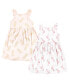 Фото #1 товара Baby Girls Cotton Dresses, Flamingo Pineapple
