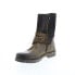 Фото #4 товара Roan by Bed Stu Anabella F589020 Womens Green Suede Casual Dress Boots 8.5