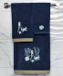 Фото #2 товара Textiles Turkish Cotton Aaron Embellished Bath Towel Set, 2 Piece