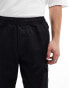 Jack & Jones Bill Zack loose fit cargo trouser in black