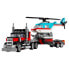 Фото #1 товара LEGO Platform Truck With Helicopter Construction Game
