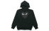 Толстовка CDG PLAY Logo Hooded Zip-Up Men's Black