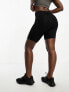 Фото #4 товара ASOS DESIGN Hourglass 2 pack basic legging shorts in black
