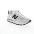 Фото #3 товара New Balance 574 ML574DMG Mens Gray Suede Lace Up Lifestyle Sneakers Shoes