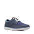 Фото #3 товара Clarks Cantal 26166445 Mens Purple Canvas Lifestyle Sneakers Shoes