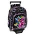 SAFTA With Trolley Wheels Monster High Backpack