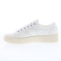 Gola Baseline Mark Cox Leather CLB008 Womens White Lifestyle Sneakers Shoes
